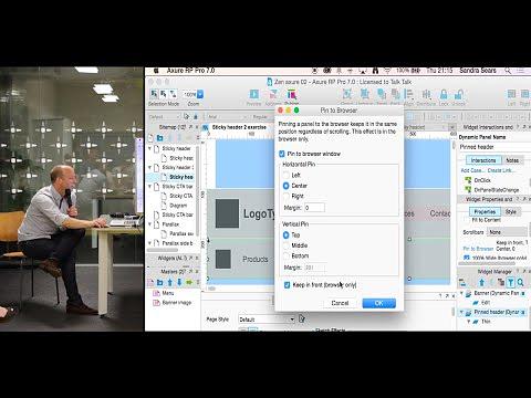 Window Scrolling Magic Tricks in Axure with David Fennell