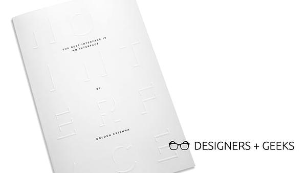 The Best Interface Is No Interface