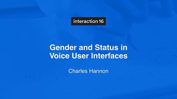 Gender and Status in Voice User Interfaces