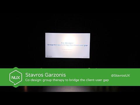 Co-design: group therapy to bridge the client-user gap