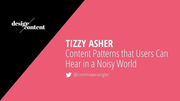 Content patterns for a noisy world