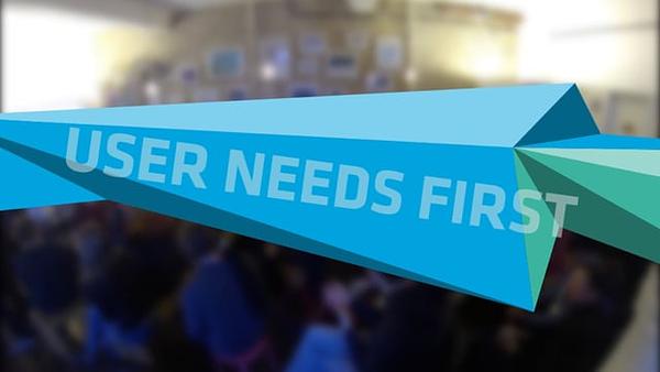 User needs not government needs